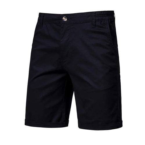 GolfThing Tailored Golf Shorts - Slim Fit  Black
