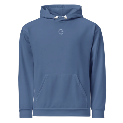 Men's PureForm Golf Hoodie - Blue White Detailing