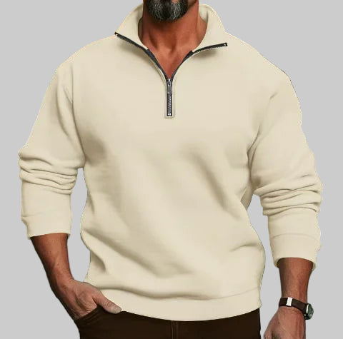 GolfThing Mid-Season Comfort Quarter-Zip Jumper