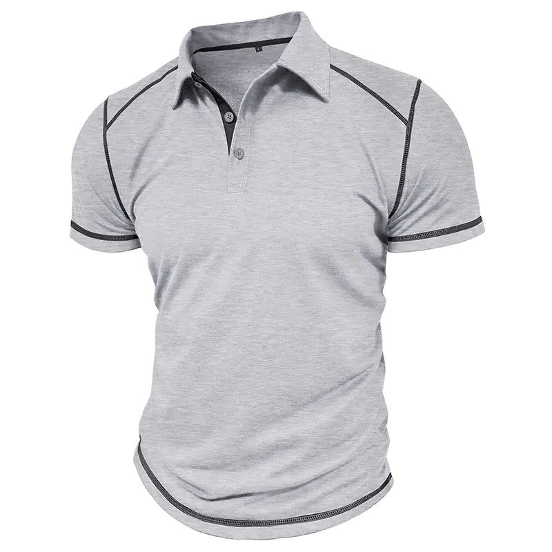 GolfThing Contrast Polo Shirt