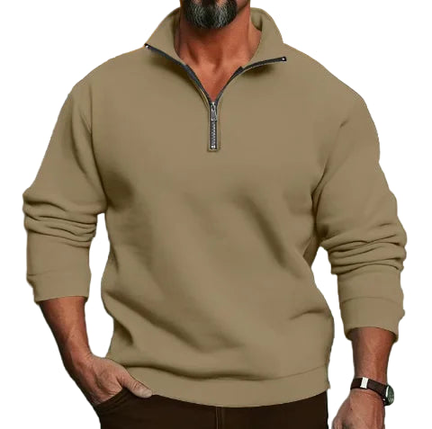 GolfThing Mid-Season Comfort Quarter-Zip Jumper